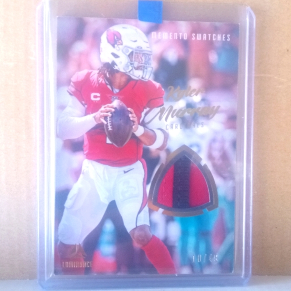 🏈🏆Kyler Murray "Player-Worn/Used Patch - Blk/Red 10/49 Insert" Card🏆🏈